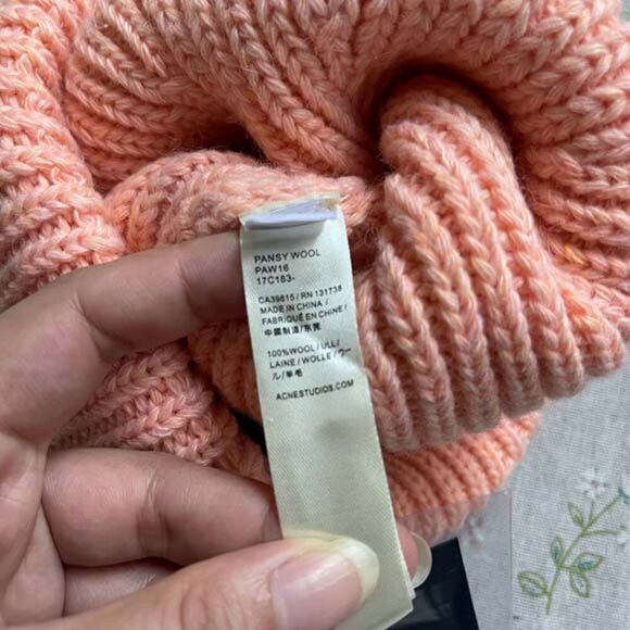 Acne Studios Pansy N Face Beanie